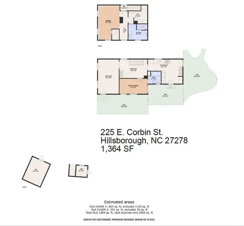 $5,000 | 225 East Corbin Street, Hillsborough, NC 27278