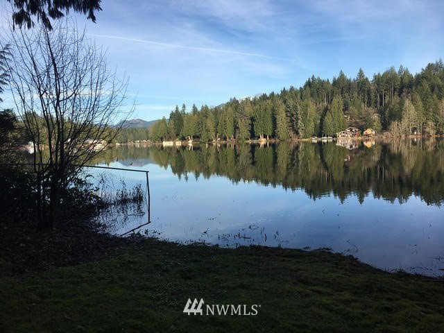 1517 Southwest Lake Roesiger Road Snohomish, WA 98290 - Photo 14 of 26 a view of a lake from a yard