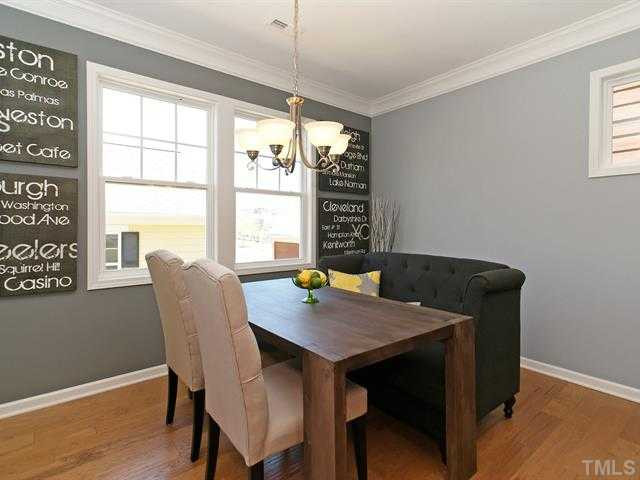 1403 Van Page Boulevard Raleigh, NC 27607 - Photo 12 of 25 Enjoy your morning coffee in the bright breakfast area. Breakfast Area