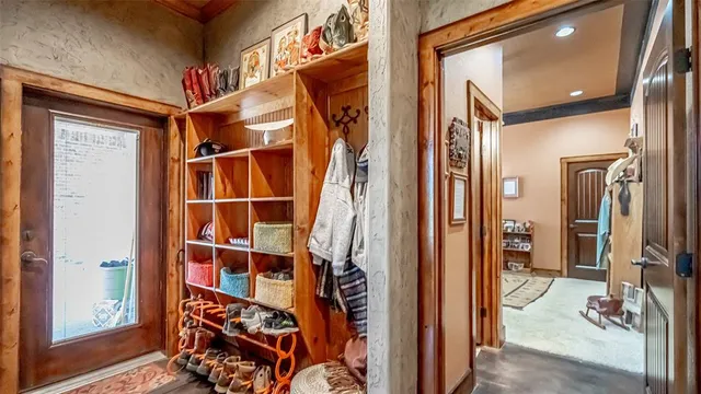 a view of an entryway