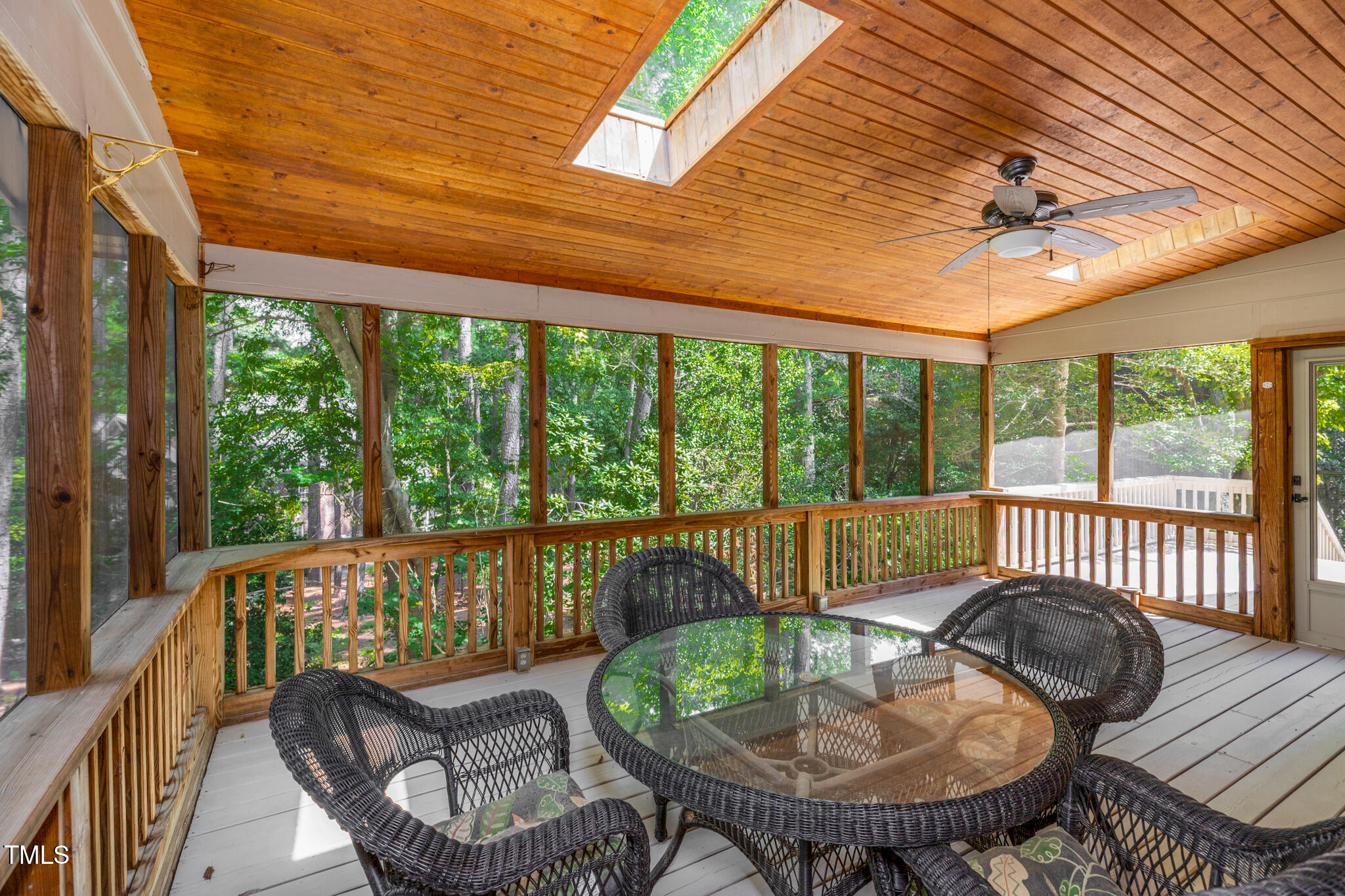 6904 Aspen Court Raleigh, NC 27615 - Photo 26 of 51 Large screened in porch