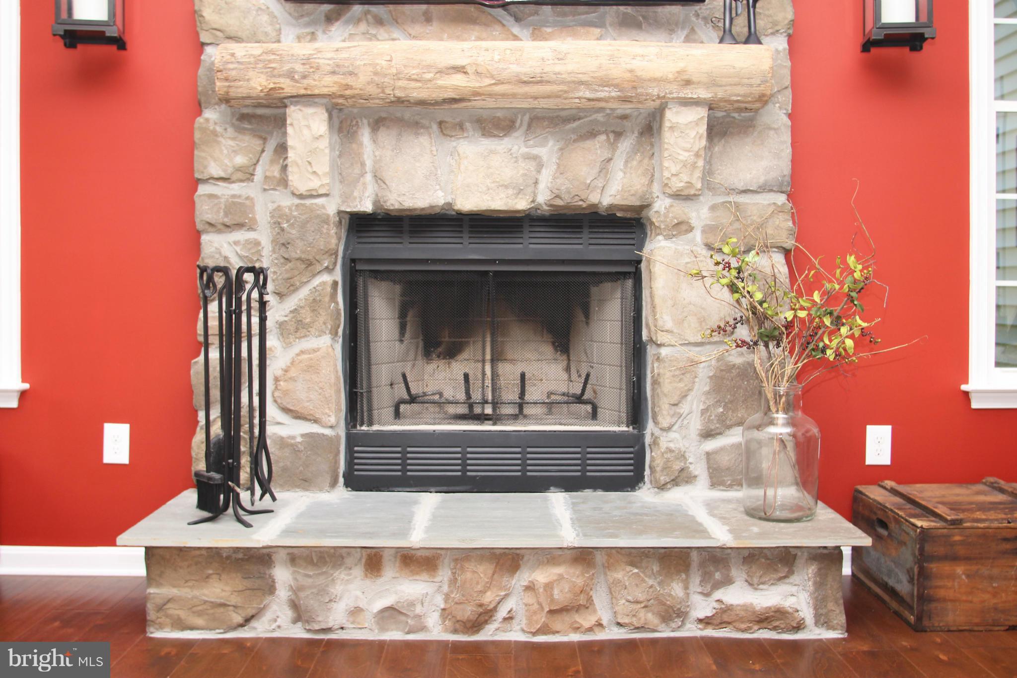 2398 Reckord Road Fallston, MD 21047 - Photo 14 of 30 Living Room w/ Stone Hearth FP