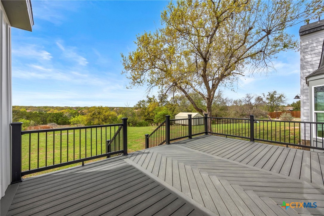108 Skyline Road Georgetown, TX 78628 - Photo 42 of 48 a view of a wooden deck