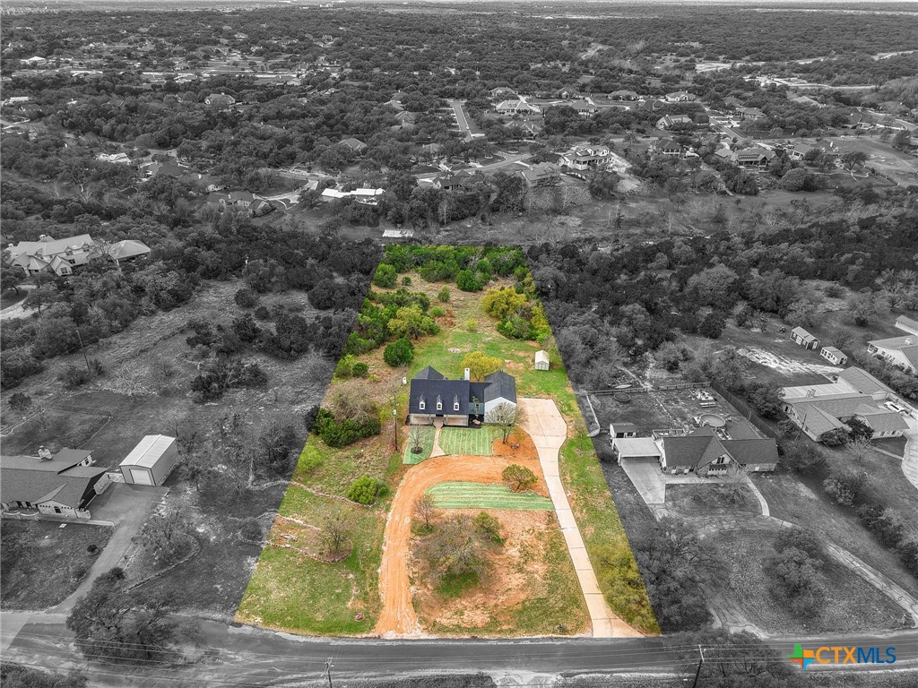 108 Skyline Road Georgetown, TX 78628 - Photo 5 of 48 an aerial view of swimming pool