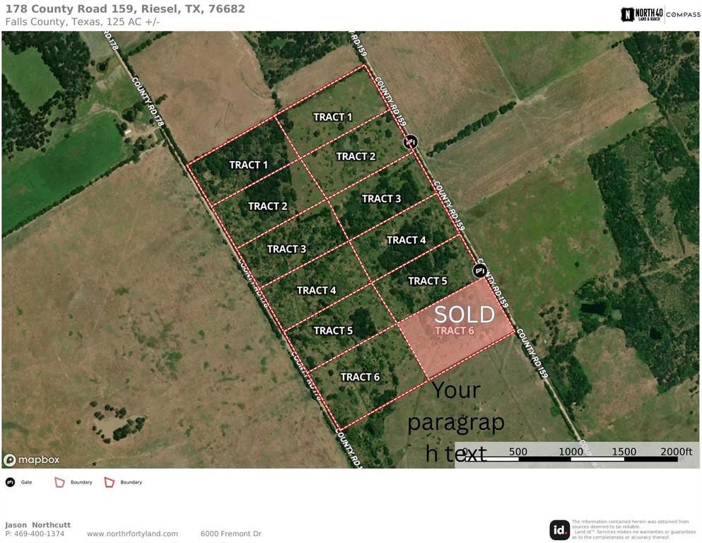 3 County Road 178 Riesel, TX 76682 - Photo 2 of 20 Aerial overview of property's location featuring property parcel outlined