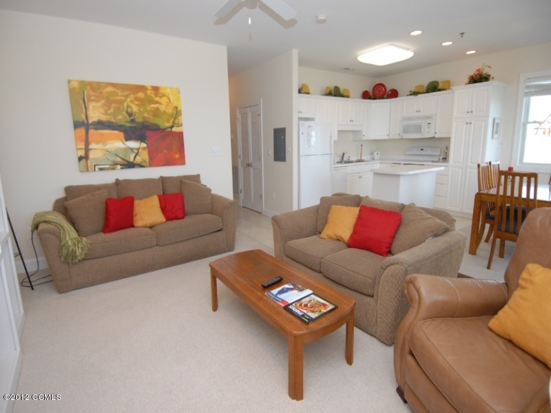 1701 Salter Path Road, Unit A 101 Indian Beach, NC 28512 - Photo 4 of 23 Living Room v4