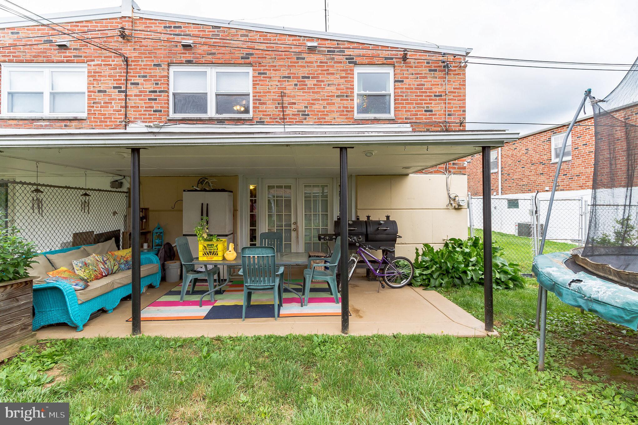 9824 Hardy Road Philadelphia, PA 19115 - Photo 31 of 31 Awesome covered rear concrete patio