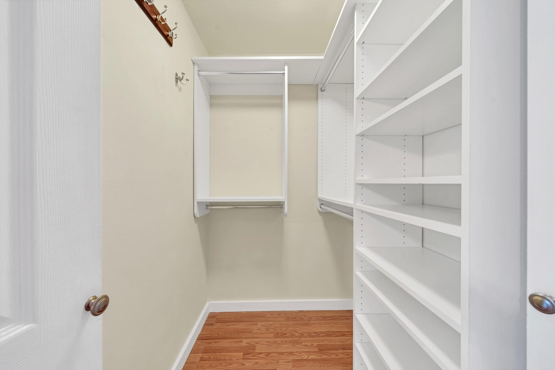 536 Benning Drive Destin, FL 32541 - Photo 29 of 46 a view of walk in closet with empty racks