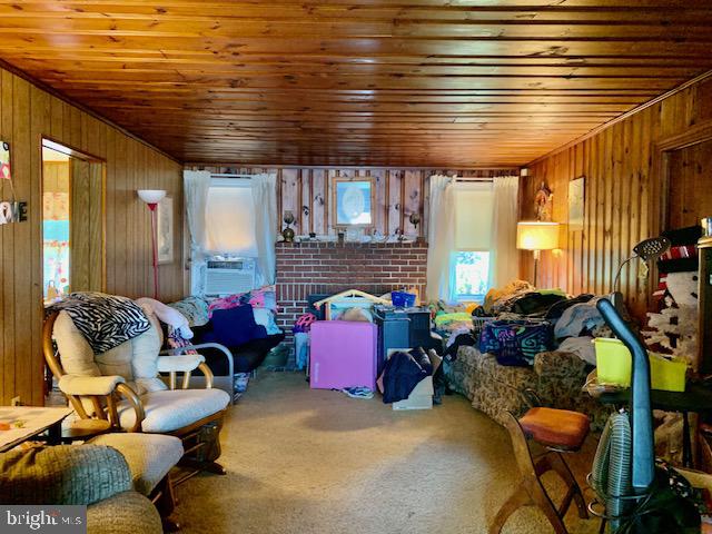 1418 Carpenters Point Road Perryville, MD 21903 - Photo 10 of 19 Living Room Includes Fireplace w/ Woodstove Insert