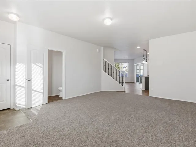 a view of empty room