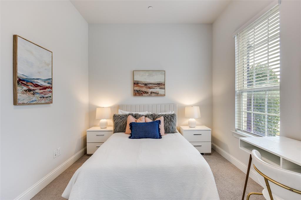 1036 Drew Lane Allen, TX 75013 - Photo 15 of 38 a bedroom with a bed and a window