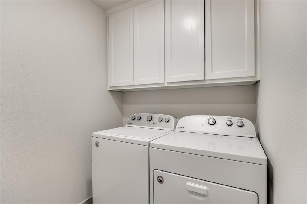 1036 Drew Lane Allen, TX 75013 - Photo 33 of 38 a utility room with dryer and washer