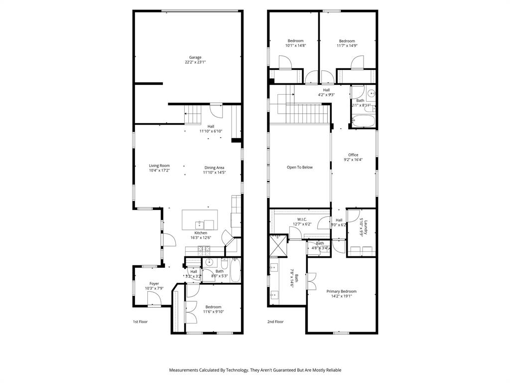 1036 Drew Lane Allen, TX 75013 - Photo 38 of 38 a picture of a floor plan