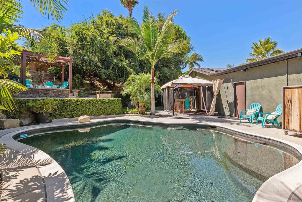 4180 Galbar Place Oceanside, CA 92056 - Photo 26 of 41 a view of a swimming pool with a patio
