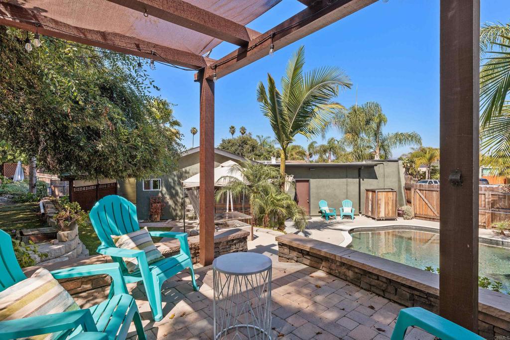 4180 Galbar Place Oceanside, CA 92056 - Photo 38 of 41 a patio with glass top table and chairs