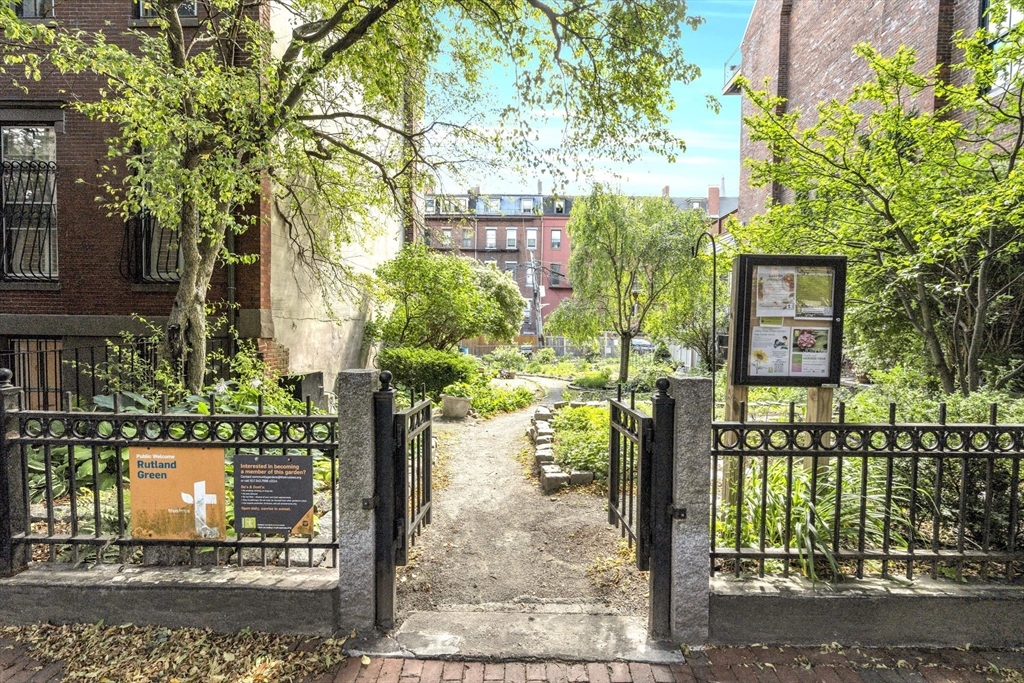 72 Rutland Street, Unit 1 Boston, MA 02118 - Photo 29 of 29 a sign board with yard