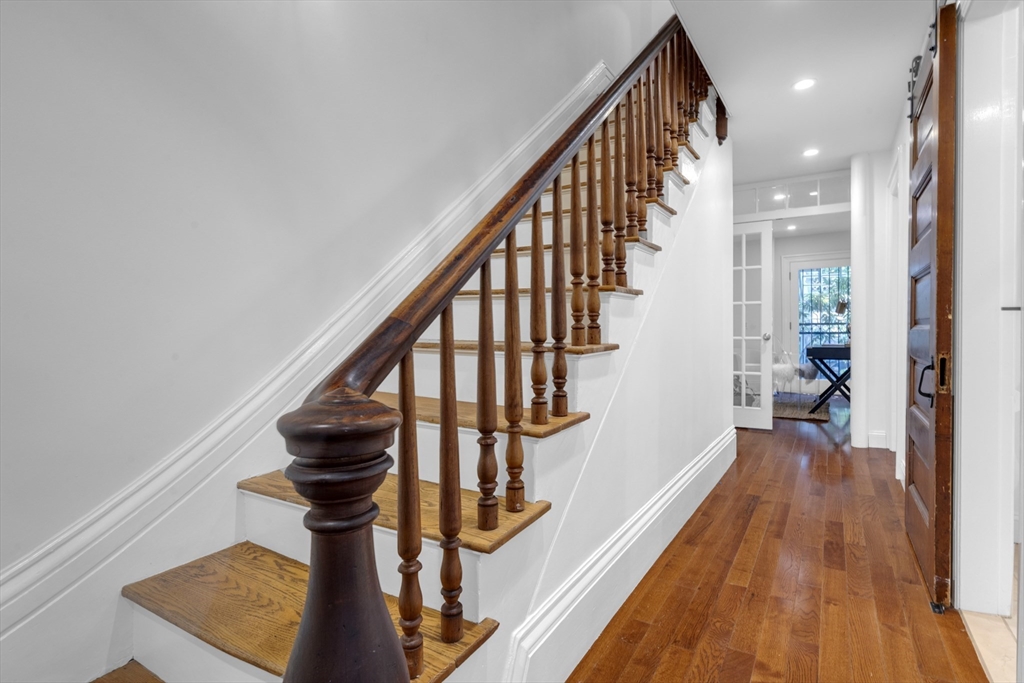 72 Rutland Street, Unit 1 Boston, MA 02118 - Photo 10 of 29 a view of entryway and hall with wooden floor