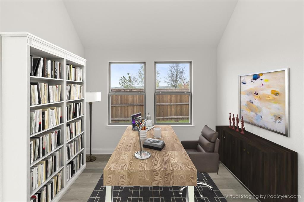 801 Stoney Bridge Way Lavon, TX 75166 - Photo 26 of 38 801 Stoney Bridge Way_Home Office Virtually Staged