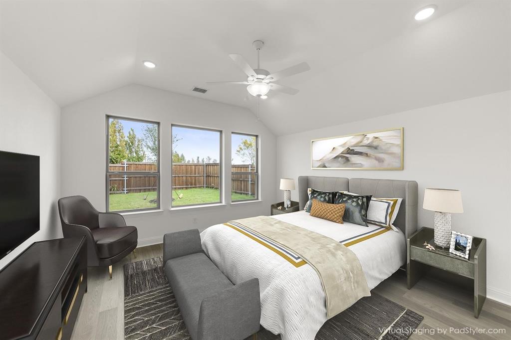 801 Stoney Bridge Way Lavon, TX 75166 - Photo 28 of 38 801 Stoney Bridge Way_Primary Bedroom Virtually Staged
