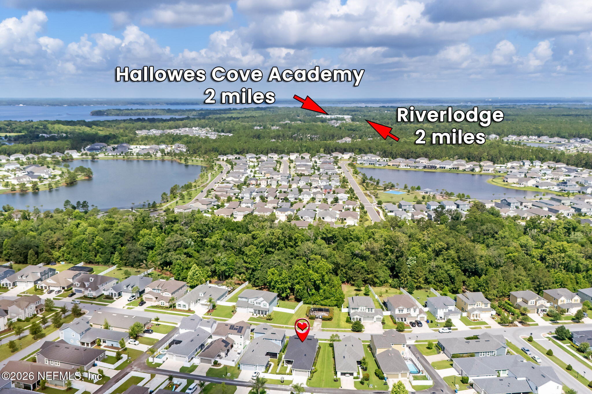 216 Footbridge Road St. Johns, FL 32259 - Photo 38 of 62 Distance to school