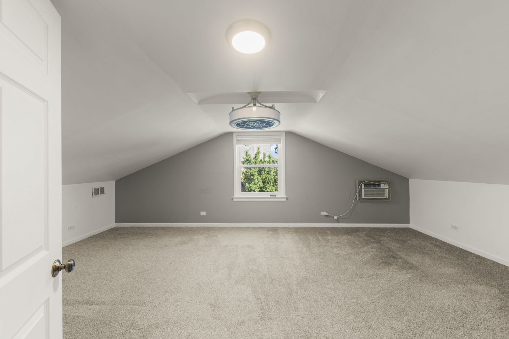 8119 Edgewater Road North Riverside, IL 60546 - Photo 14 of 26 an empty room with windows and ceiling fan
