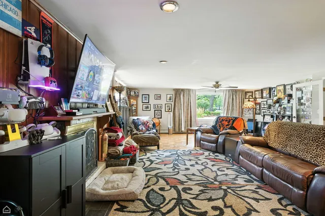 a view of a storage in a room