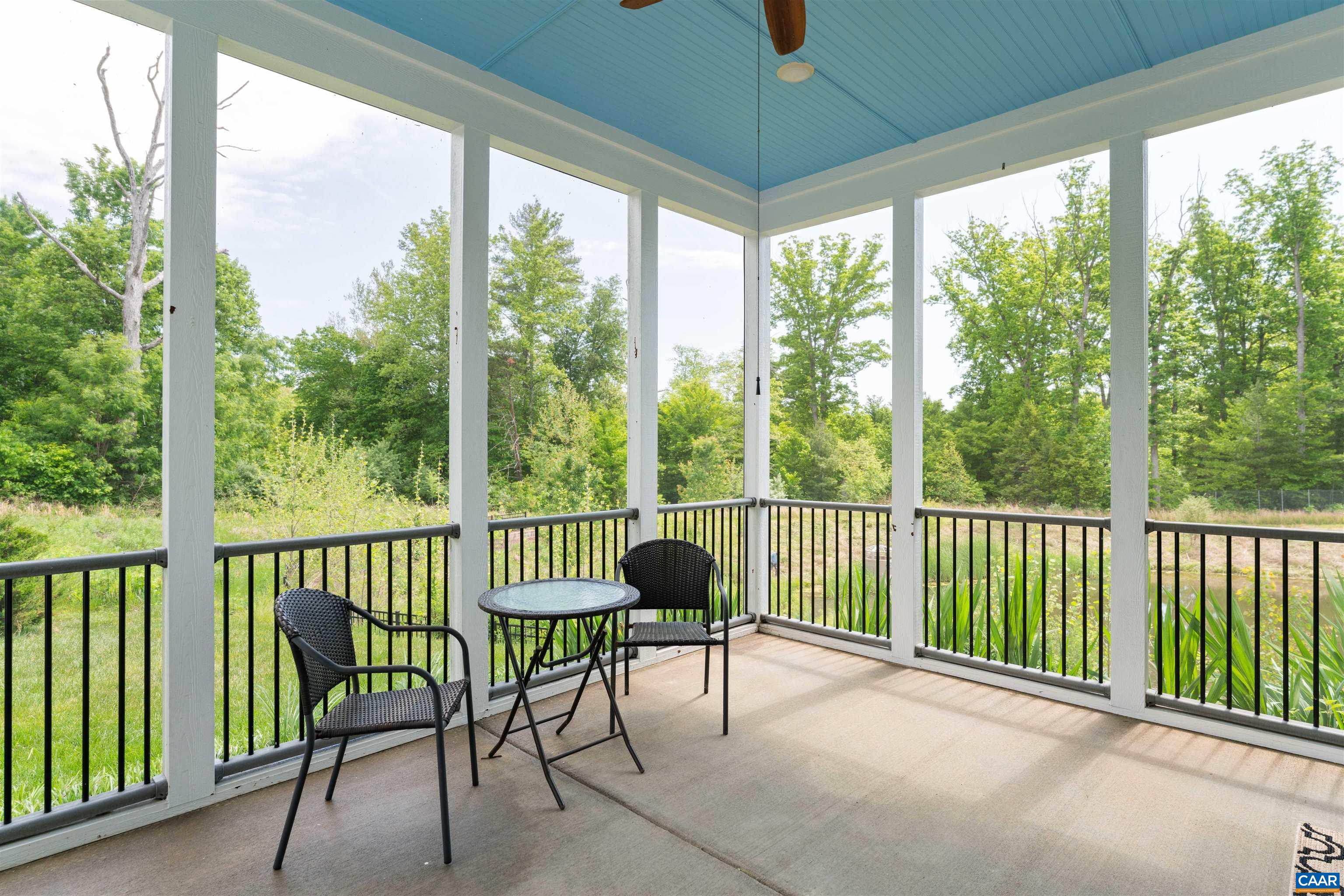 322 Claibourne Road Crozet, VA 22932 - Photo 13 of 25 a view of a two chairs in the porch