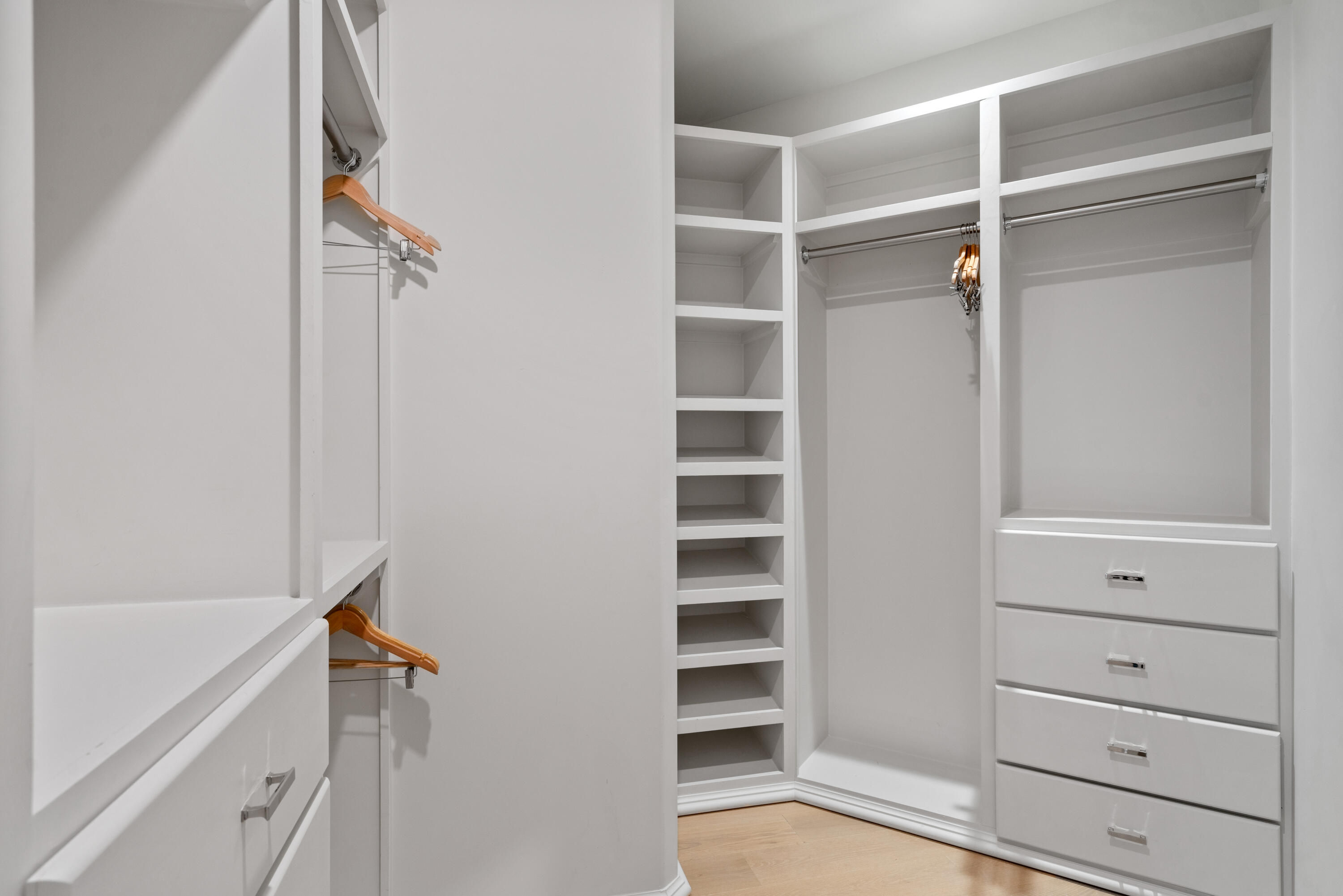 16 South Barrett Square, Unit 5 Rosemary Beach, FL 32461 - Photo 58 of 100 a view of walk in closet with empty racks