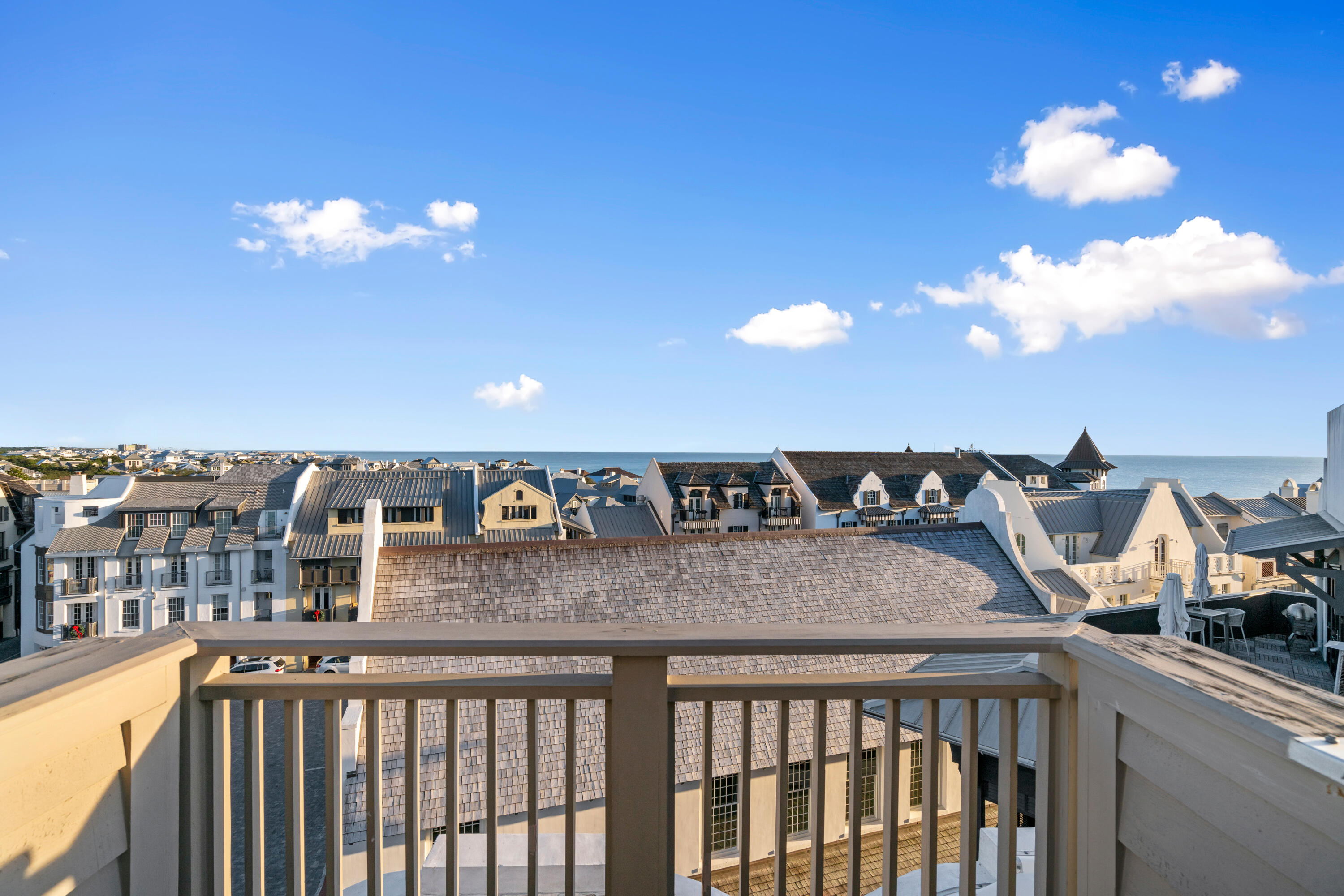 16 South Barrett Square, Unit 5 Rosemary Beach, FL 32461 - Photo 81 of 100 a view of a balcony with an outdoor space