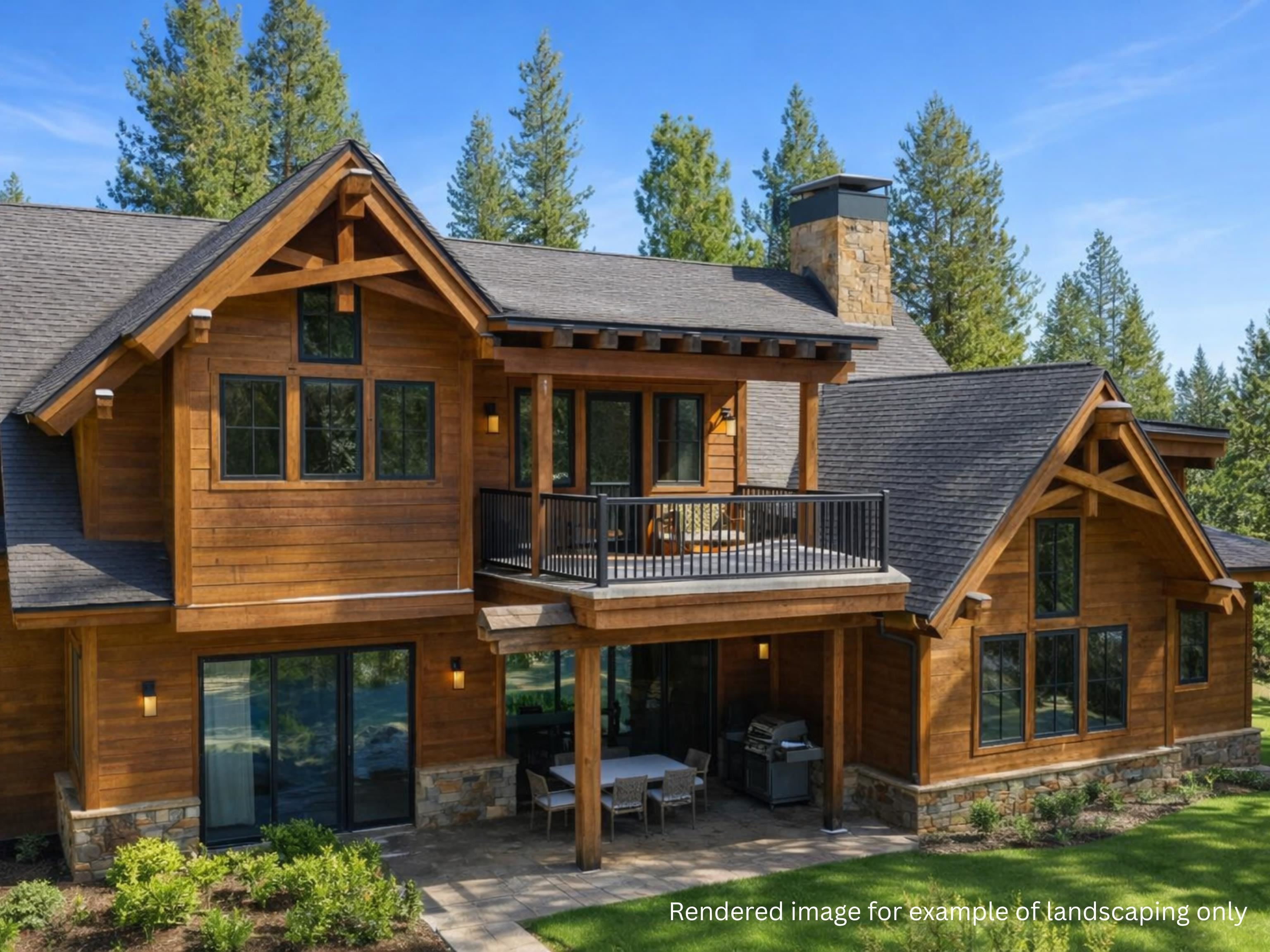 10601 Carson Range Road Truckee, CA 96161 - Photo 2 of 24 a front view of a house with a porch