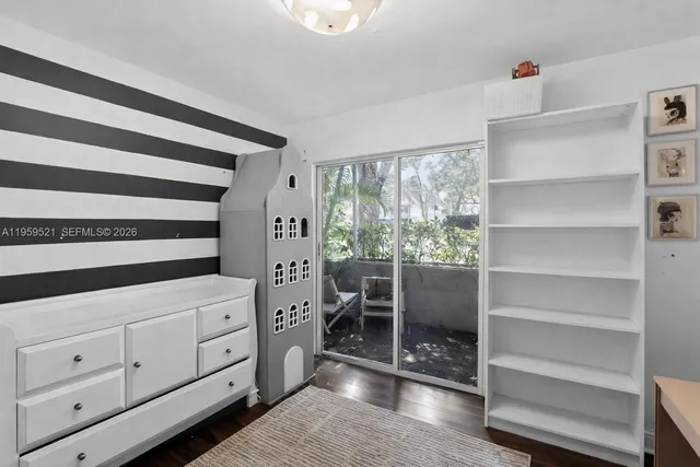 a room with storage and utility