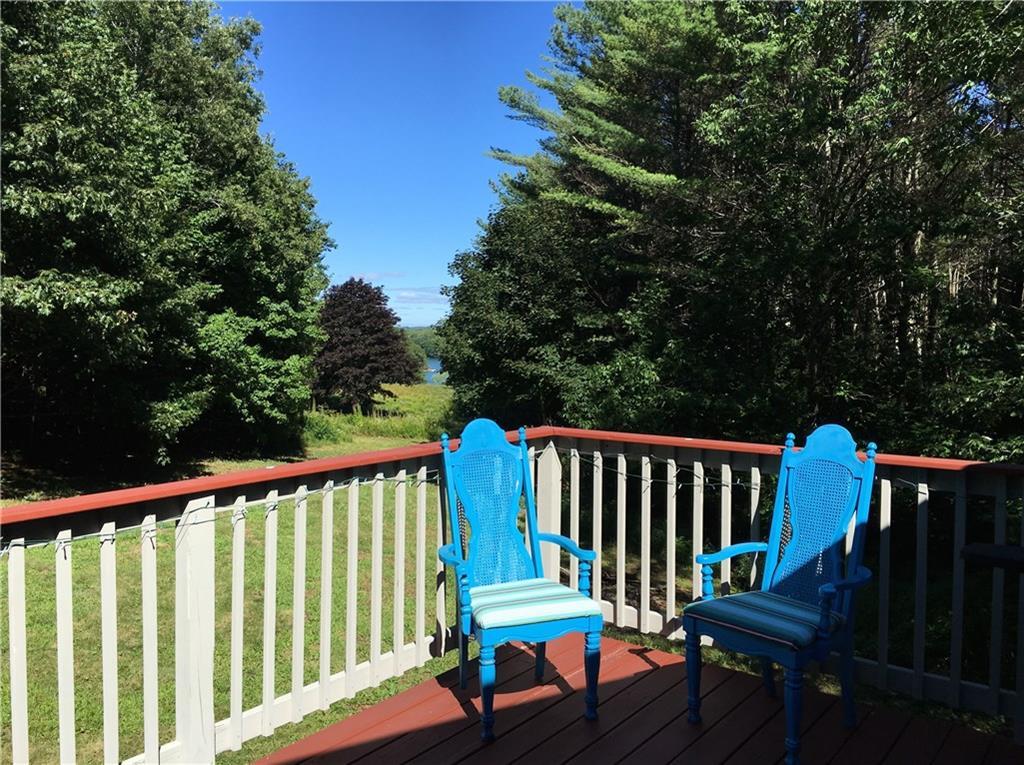 123 River Road Boothbay, ME 04537 - Photo 2 of 33 Deck wraps around side to back