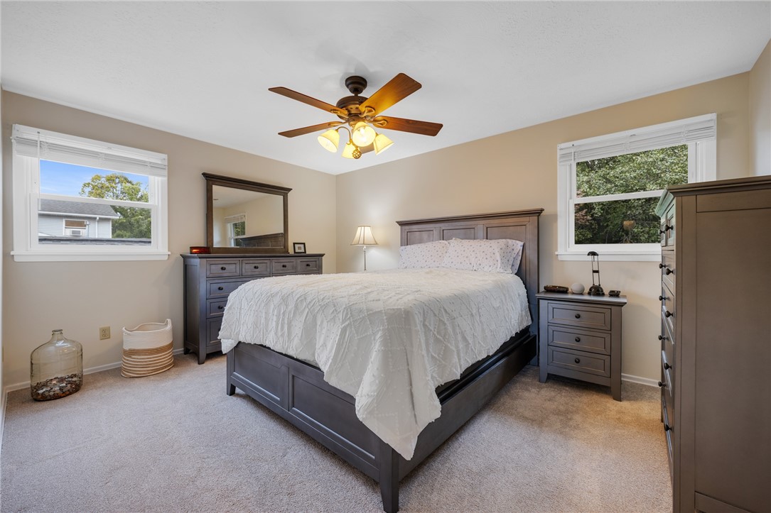 754 Pinnacle Road Henrietta, NY 14534 - Photo 18 of 39 Updated carpeting 2025 (hardwood under)