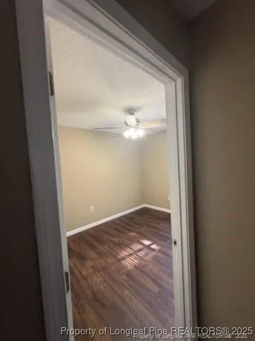 a view of empty room