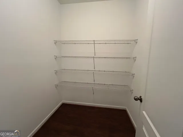 a view of a small space