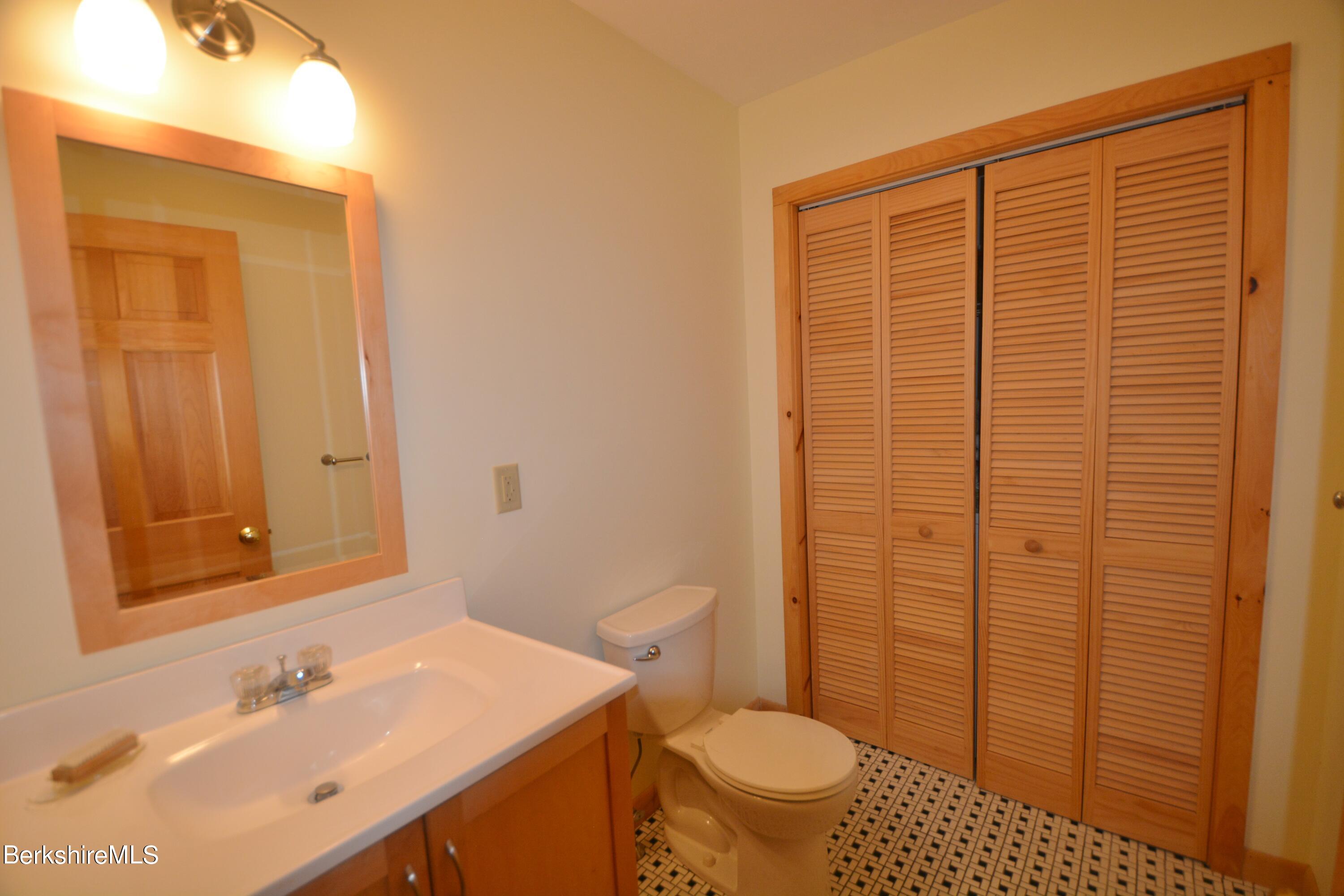 462 Bonny Rigg Hill Road Becket, MA 01223 - Photo 11 of 28 a bathroom with a sink a toilet and shower