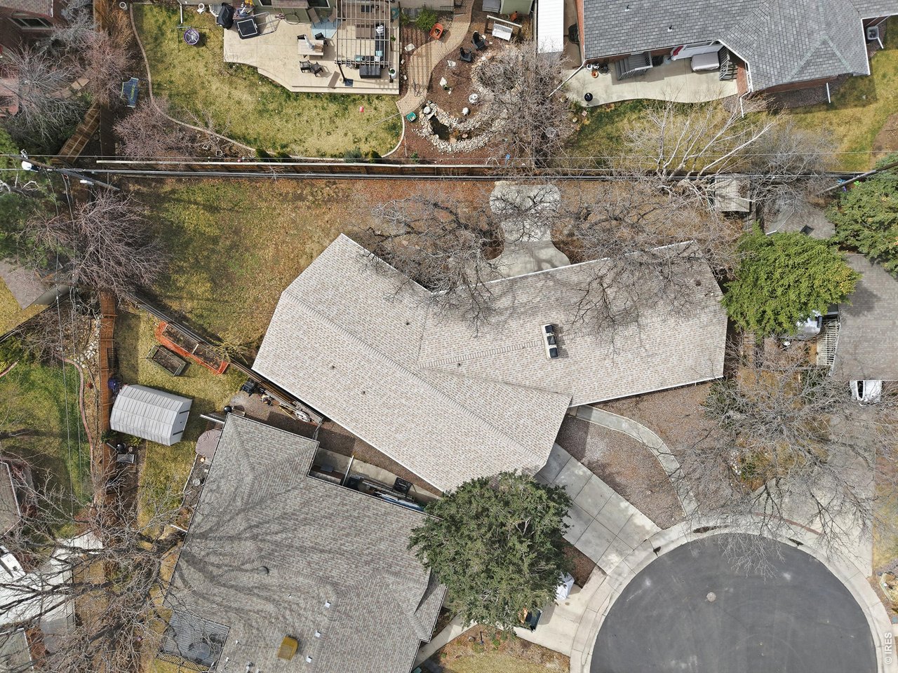 11590 West 39th Place Wheat Ridge, CO 80033 - Photo 34 of 37 an aerial view of a house with outdoor space