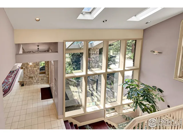 a view of front door