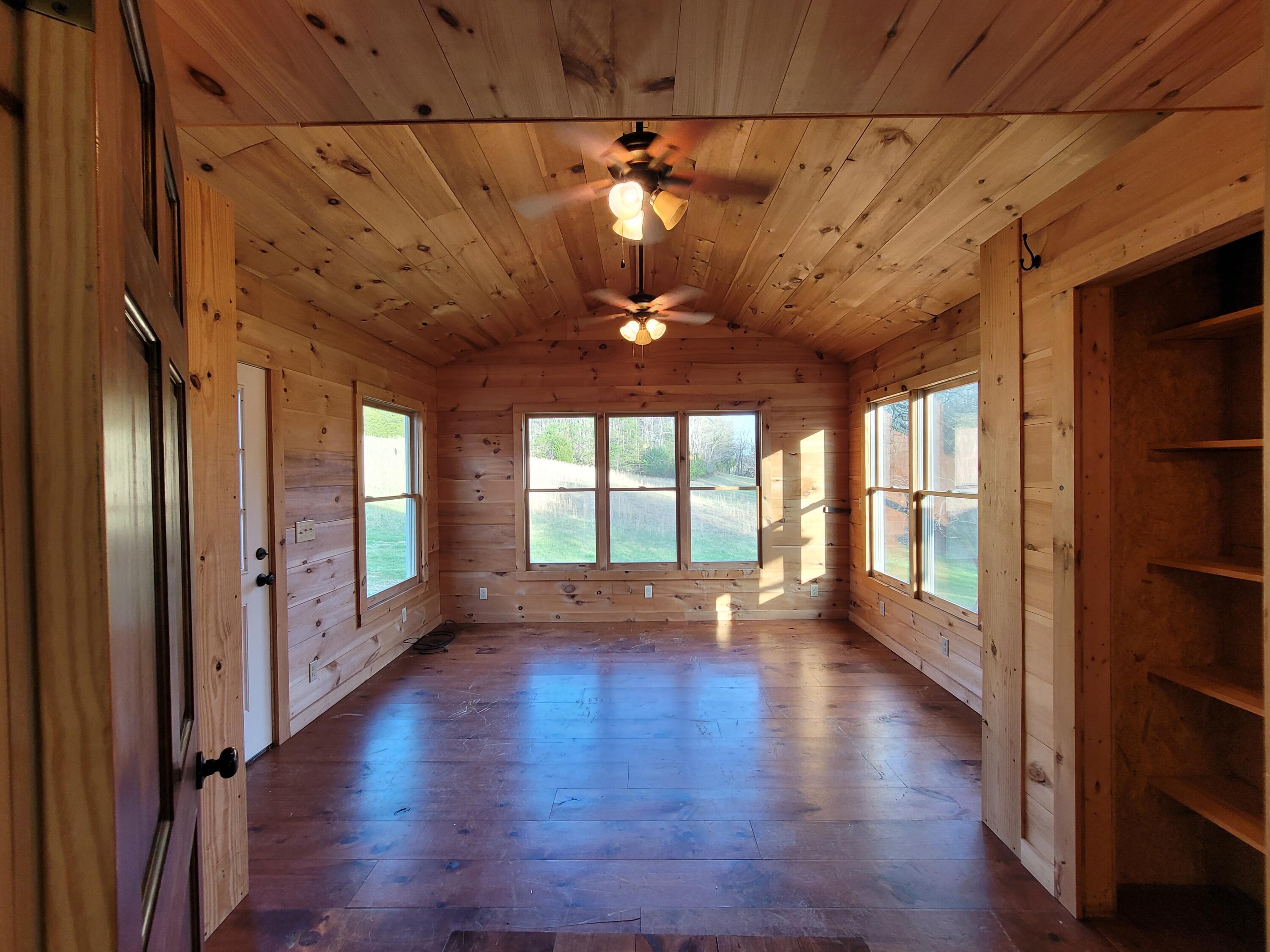 330 Green Level Road Boones Mill, VA 24065 - Photo 19 of 43 a view of an entryway with wooden floor