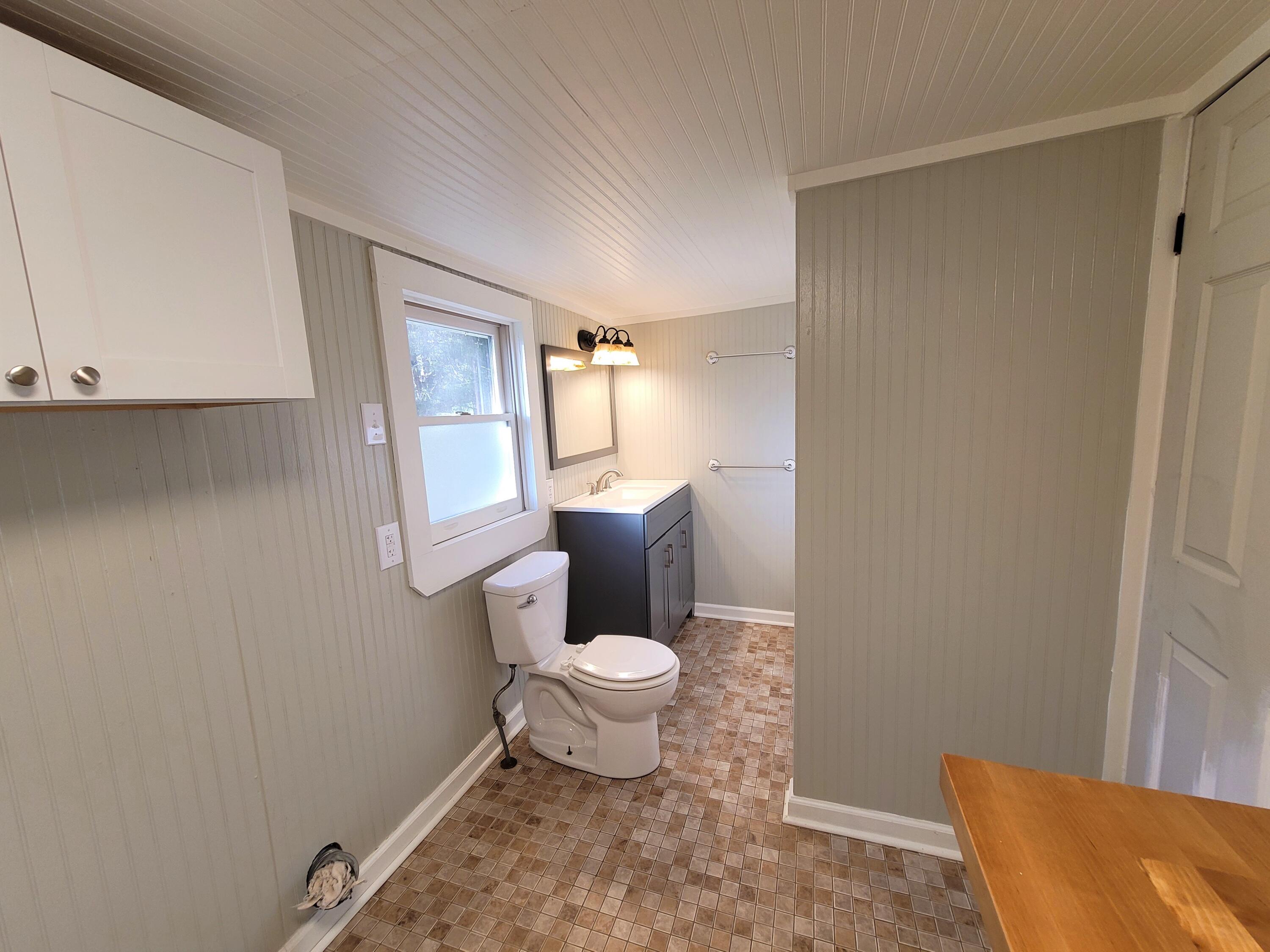 330 Green Level Road Boones Mill, VA 24065 - Photo 20 of 43 a bathroom with a toilet a sink and a mirror