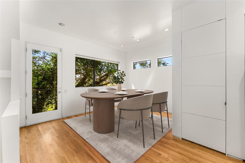 1505 North Haskell Avenue, Unit 5 Dallas, TX 75204 - Photo 10 of 40 a view of a dining room with furniture and window