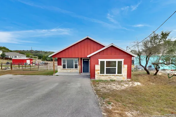 a view of front of house with garage