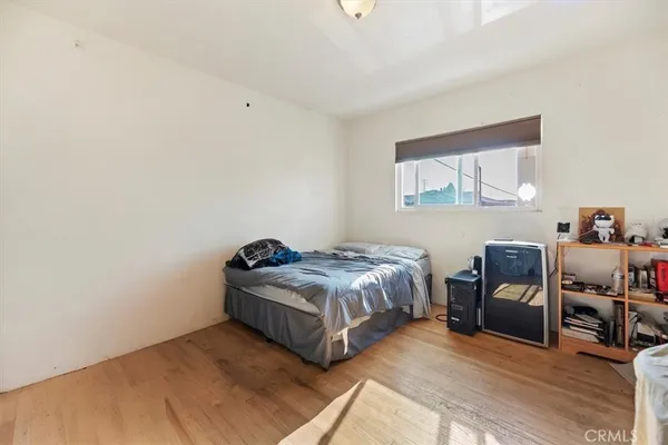 a view of a livingroom from a hallway