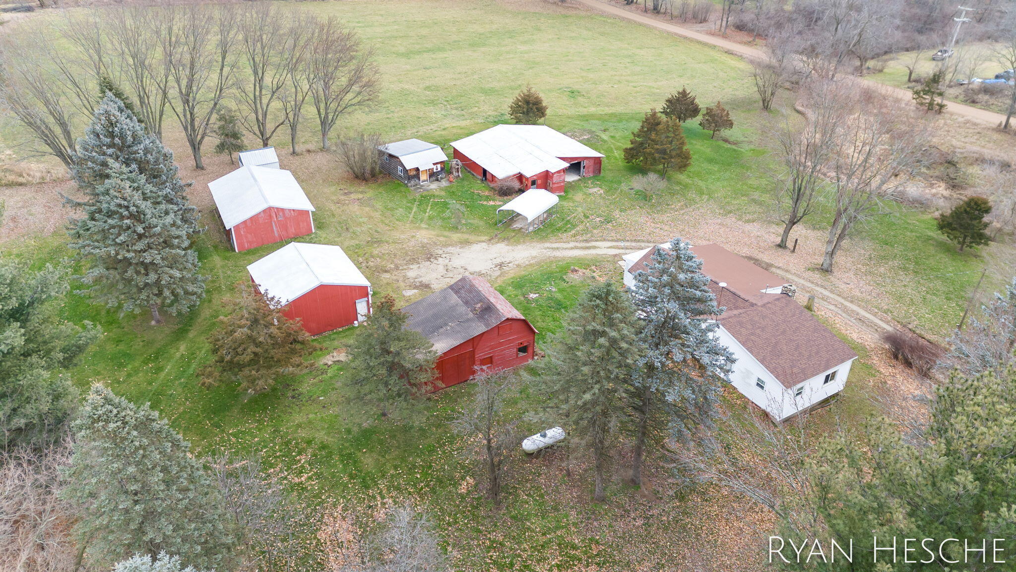 5421 Young Road Bellevue, MI 49021 - Photo 12 of 48 13-web-or-mls-5421 Young aerial-10