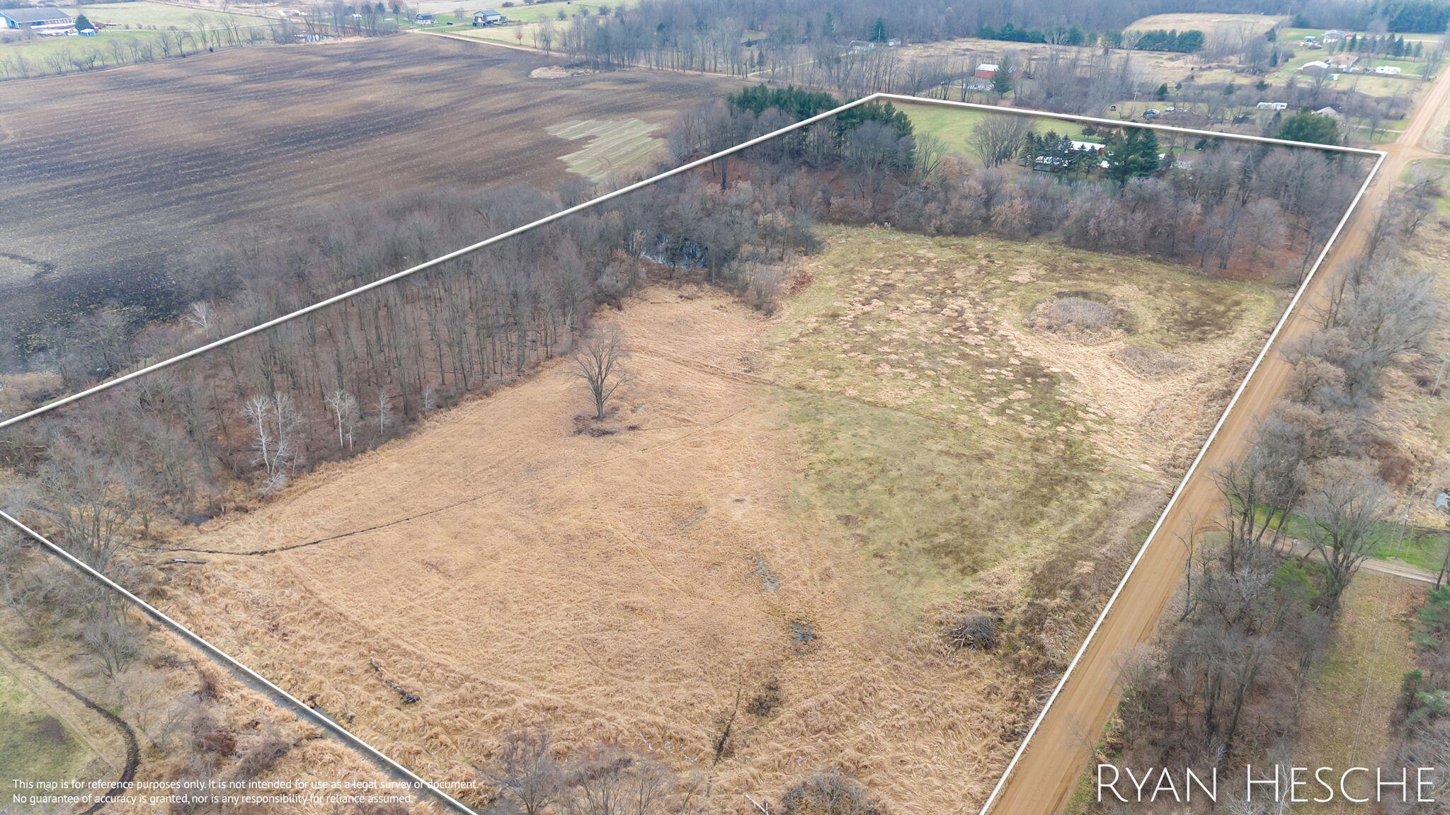 5421 Young Road Bellevue, MI 49021 - Photo 2 of 48 3-web-or-mls-5421 Young aerial BL-3