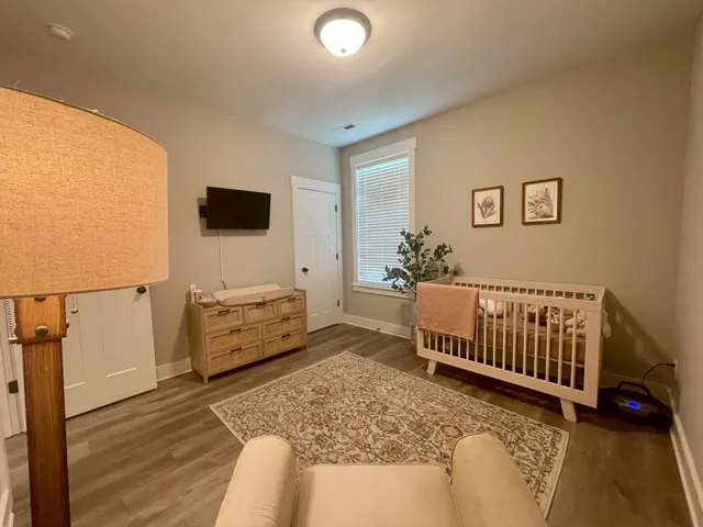 a room with lots of different colored cloths