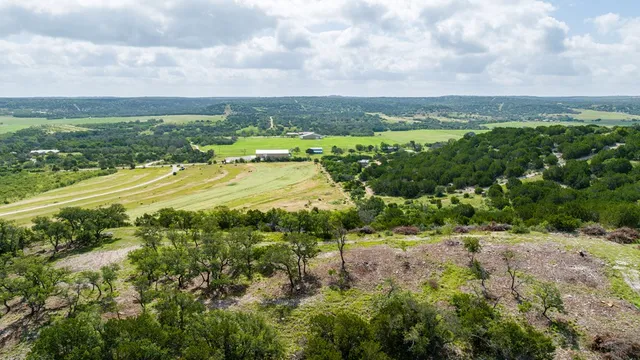a view of a yard with an outdoor space
