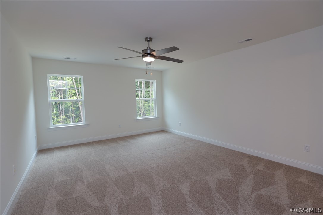 3404 Nickel Spring Sandy Hook, VA 23153 - Photo 26 of 45 an empty room with windows and fan