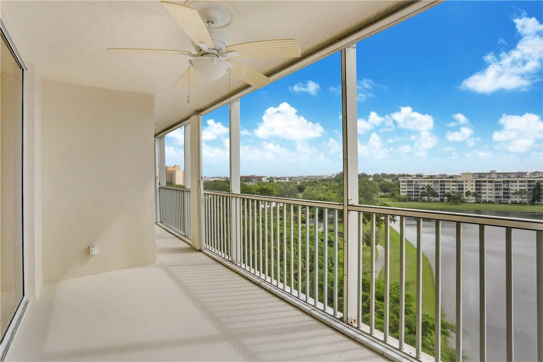 2900 North Course Drive, Unit 810 Pompano Beach, FL 33069 - Photo 13 of 21 Spacious Terrace
