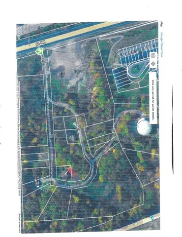 a view of road with trees